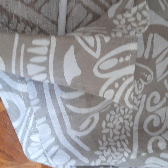 RESORT Just Cavalli men's cotton linen like shirt XXL Greig long sleeved - Picture 2 of 11